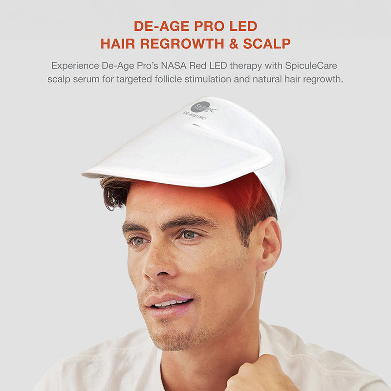 De-Age Pro LED Ultimate Hair Loss & Neck Wrinkle Duo Serum Bundle