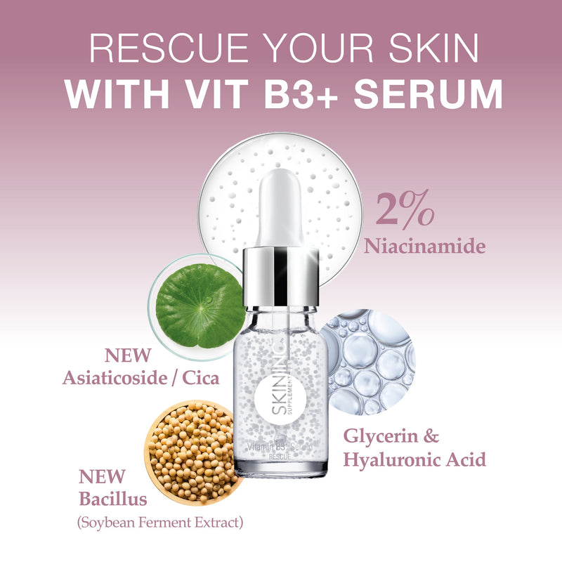 Vitamin B3+ (Niacinamide) Serum 10ml - Upgraded Formula