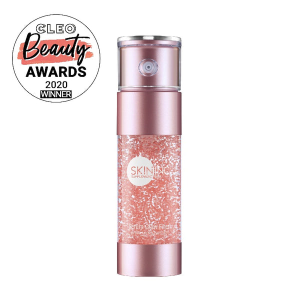 Skin Inc Glow Filter serum with beauty award